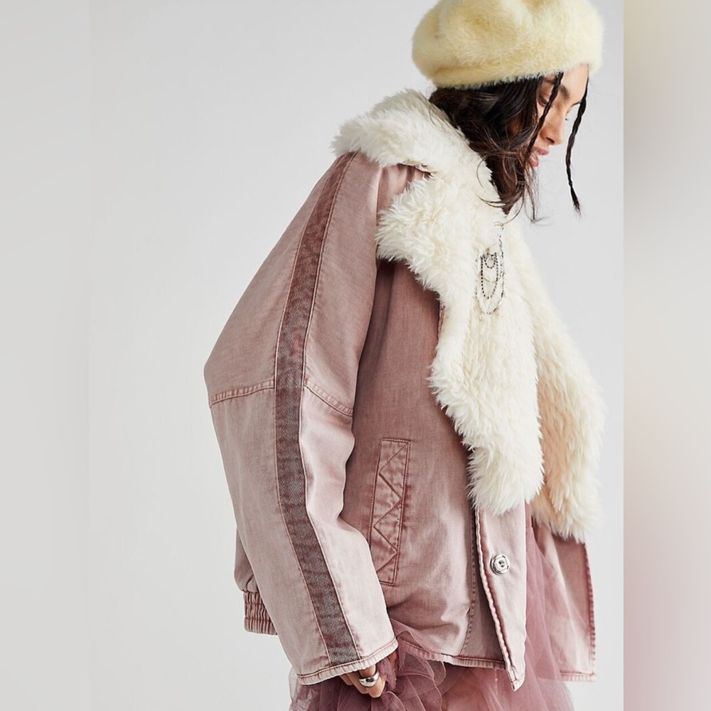 Lolo Denim Oversized Quilt Coat - Picture 14 of 15